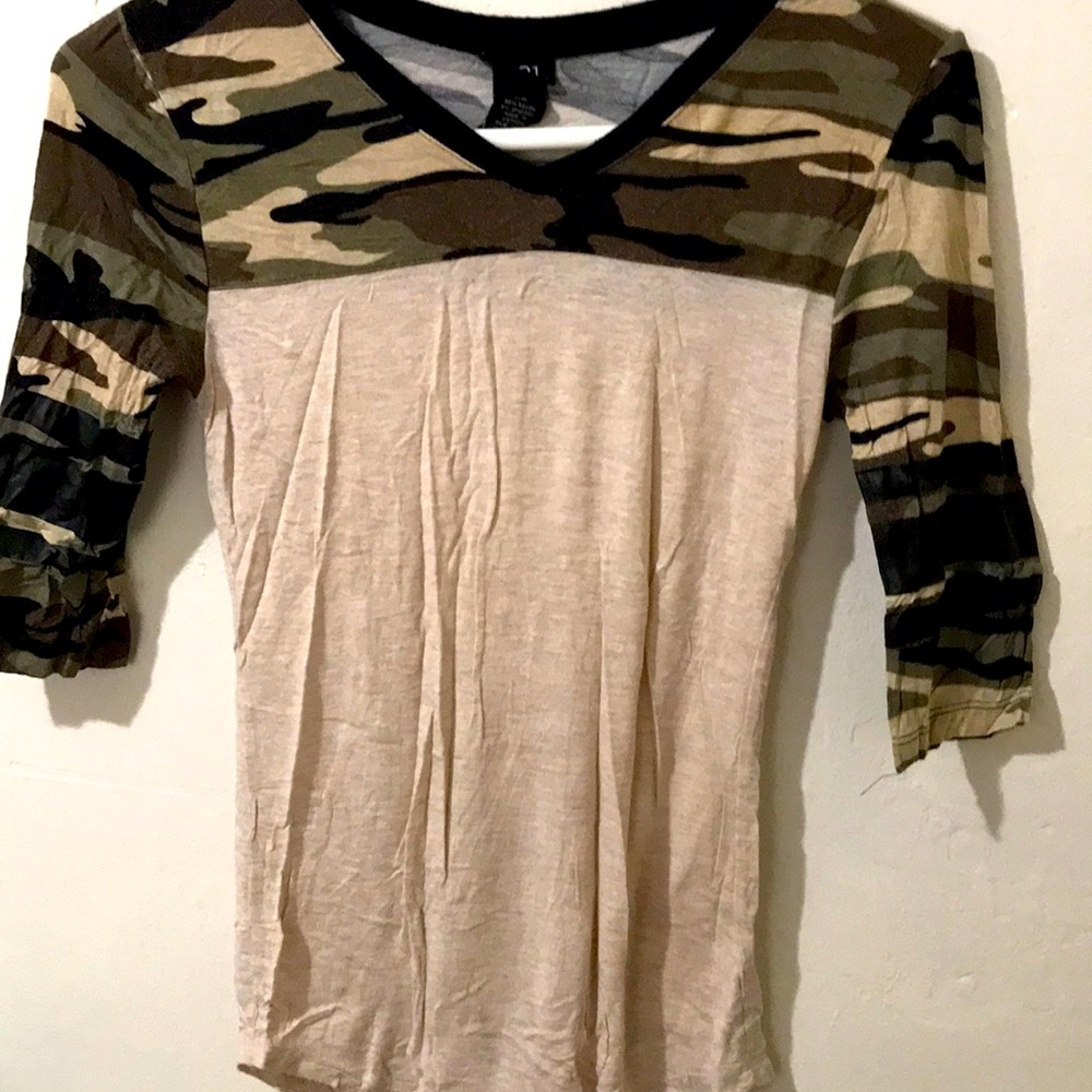 Camouflage top